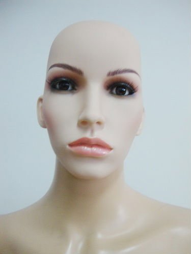 plastic mannequin expressing a fake person